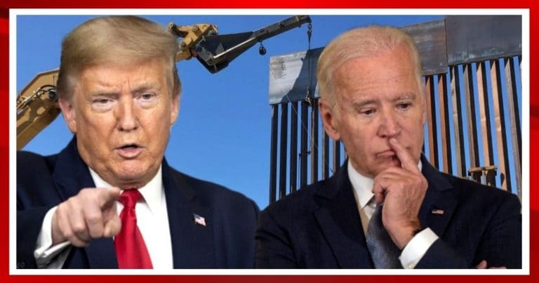 Biden Rushes to Auction off Border Wall Materials to Slow Down Trump from Securing Border