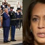 After Kamala Accuses Trump at Arlington, Donald Replies: “Blood on Their Hands”