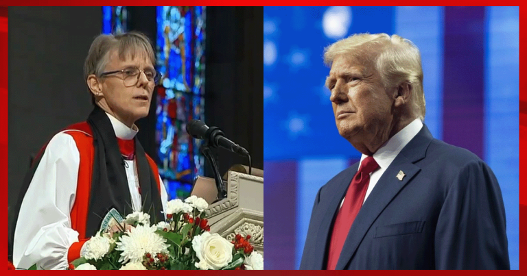 After Leftist Bishop Insults Trump to His Face, Donald Sends Back His Response