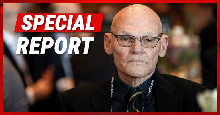 Democratic Strategists Carville Acknowledges Minnesota Fraud Scandal Led to Gov. Walz’s Resignation