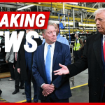 President Trump Delivers ‘Appropriate’ Response to Heckler During Michigan Ford Plant Visit
