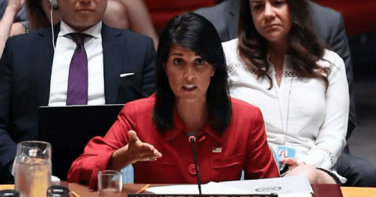 Nikki Haley At UN Session, Tells Them: ‘We’re Not Going To Take It Anymore’