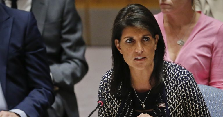 Nikki Haley Strikes United Nations Where It Really Hurts. They’ve Been Dreading This All Year