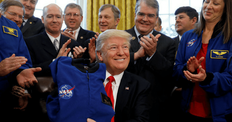 President Trump Revives NASA And Reveals Their “Very Near Future” Destination