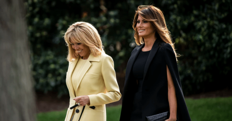 After Meeting Melania, The French First Lady Describes Mrs. Trump In Three Short Words