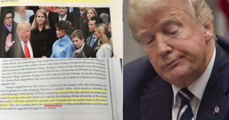 After School Gives Kids New Textbooks, Parents Find A Mountain Of Trump Lies