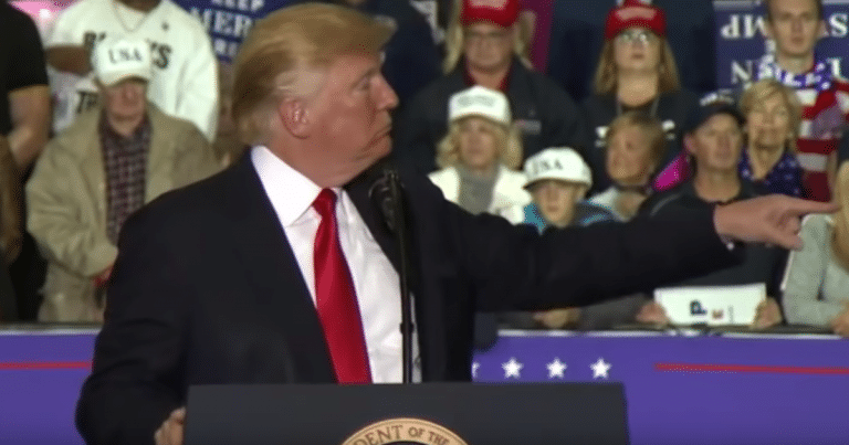 Trump’s Speech Interrupted By Medical Emergency – His Reaction Proves What Kind Of Man He Is