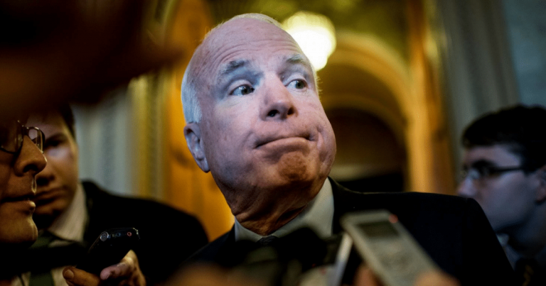 After McCain Claims He’s Innocent, A Damning Skeleton Drops From His Closet