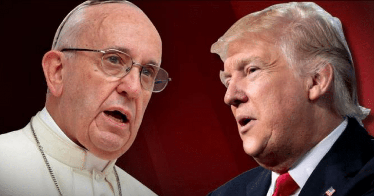 The Pope Announces Radical Plan To End All Violence. Trump Has The Opposite Solution