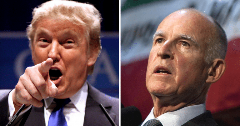 After Jerry Brown Disobeys Trump’s Direct Border Order, Donald Announces Swift Consequences