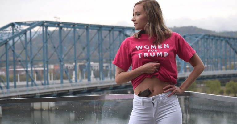 Trump Supporter’s Gun Pic Leaks. Liberals Lose It So She Hits Them With Defiant Response