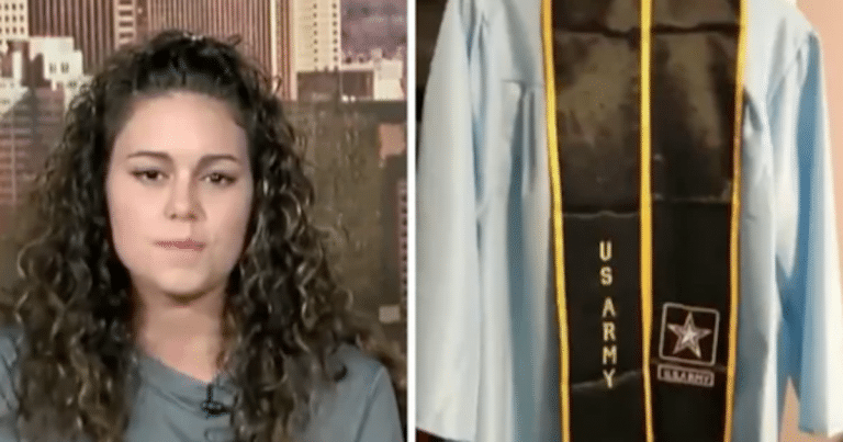 School Bans Student From Graduation For Wearing Army Sash – Now She’s Turning The Tables