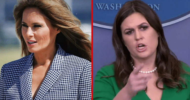 After Media Gossips About Melania, Sarah Sanders Drops The White House Hammer