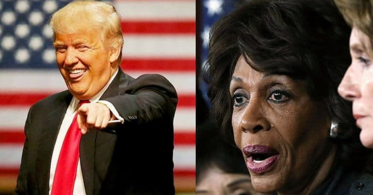 After Maxine Waters’ Threats, Donald Drops His Best Nickname Yet On Her