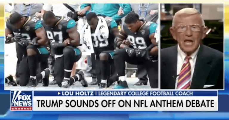 Legendary Coach Fires Perfect Question At NFL Players Who Kneel During National Anthem