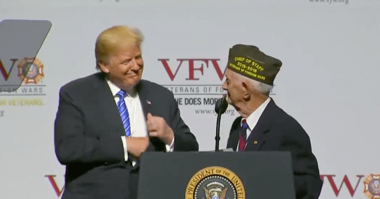 WWII Veteran Asks President Trump For A Special Favor – Donald’s Response Is Perfect