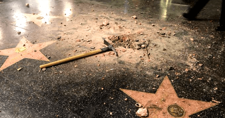You Won’t Believe How Police Caught The Guy Who Smashed Trump’s Hollywood Star