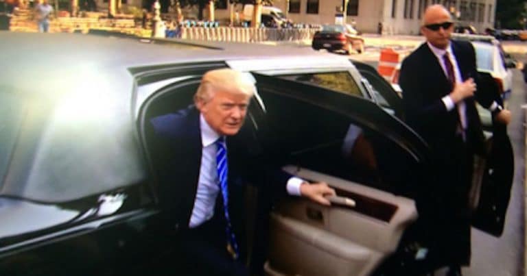 Trump Orders His Car To Stop – He Jumps Out And Runs Toward His Favorite Group Of People