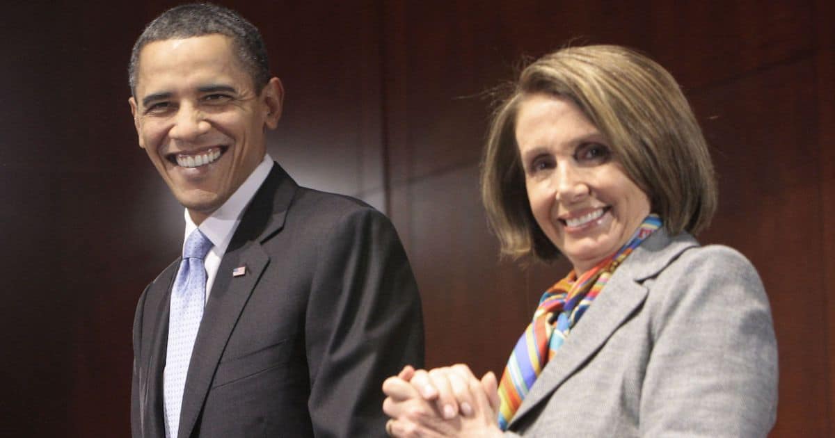 Obama Slaps Nancy Pelosi With An OUTRAGEOUS Nickname WHAT?!