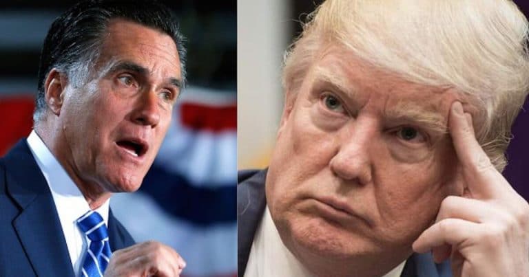 Trump Rips Mitt Romney to Shreds – Slaps America’s Top RINO with the Perfect 1-Word Label