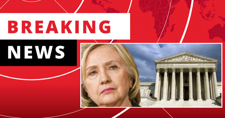Hillary Clinton’s Supreme Court Plan Just Slipped Out – Welcome To The Swamp
