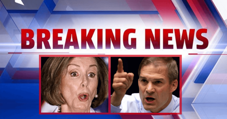 After Pelosi Insults 63 Million Trump Voters – Jim Jordan Turns The Tables On Live TV