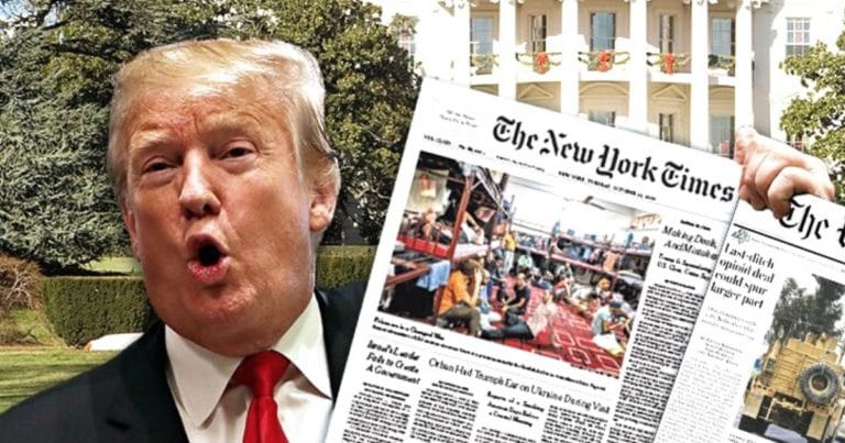 Trump Shines Spotlight On New York Times – Catches Them Changing Corona Headline 3 Times To Help Democrats