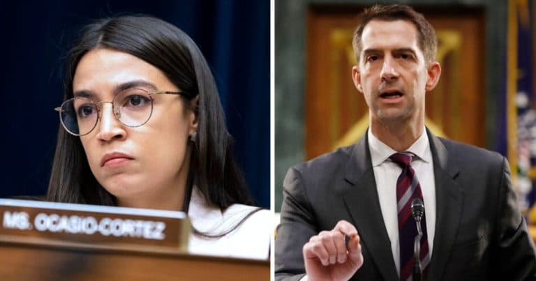 Queen AOC Triggered By Tom Cotton – He Claims A Majority Of Americans Support Military Stopping Riots
