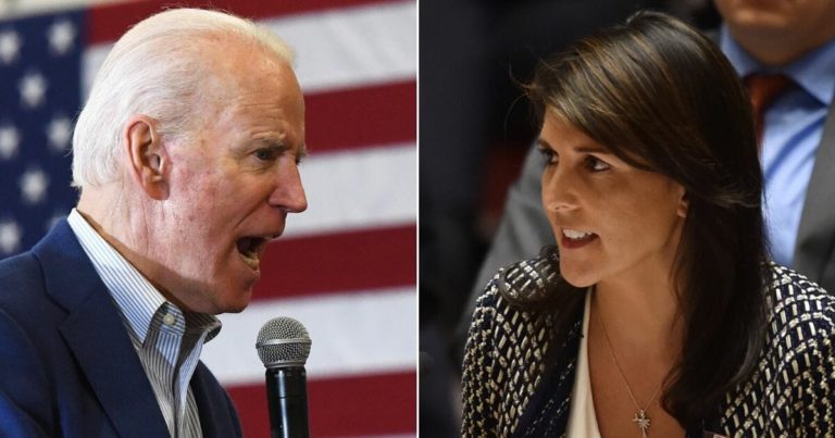 Hours After Biden Seems To Support Defunding Police, Nikki Haley Turns Tables On “President Biden,” Losing Rule Of Law