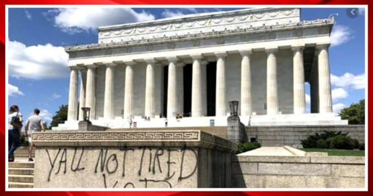 After Man Spray Paints Lincoln Memorial, He Finds Out Trump Was Serious About 10 Years In Jail