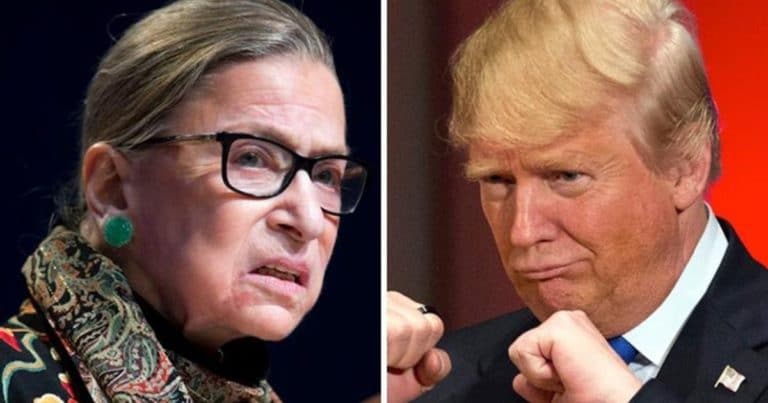 After Supreme Court Ginsburg’s Illness Reappears, President Trump Says He Would “Absolutely” Fill Vacancy In 2020