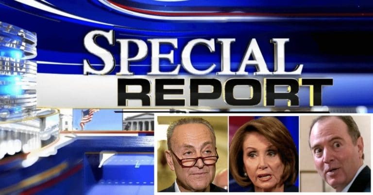 Pelosi, Schumer And Schiff Get Ripped Up – A Trump Supporter Behind Donald Just Tore Up Their Photos