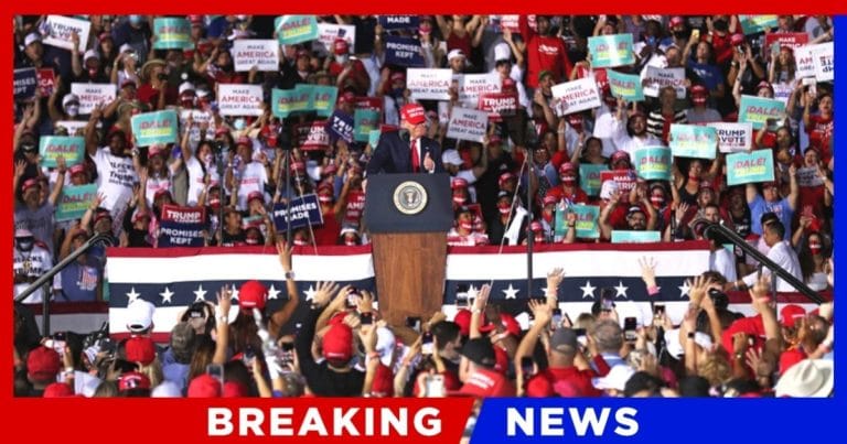 President Trump Breaks Midnight Curfew At Florida Rally – Sea Of Supporters Sings “I Will Vote For Donald Trump”