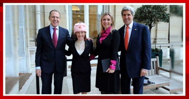 Biden’s New Press Secretary Could Be On Thin Ice – Picture Shows Her Wearing A Pink Hat With A Communist Symbol