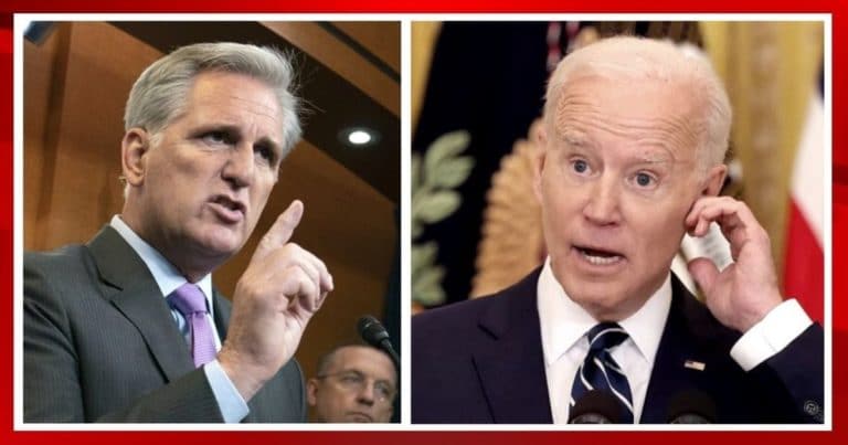 McCarthy Exposes Biden’s Biggest Secret – Look What Goes on Behind Closed Doors