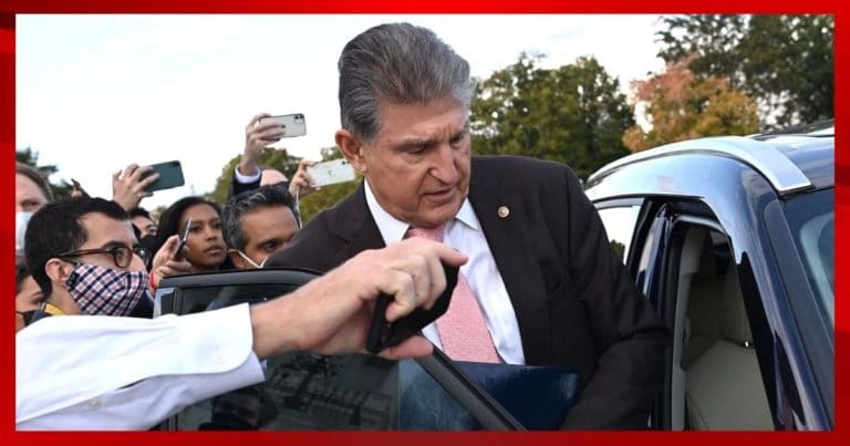 After Climate Protesters Swamp Manchin’s Vehicle – They Claim Joe Tried To Ram Through Them