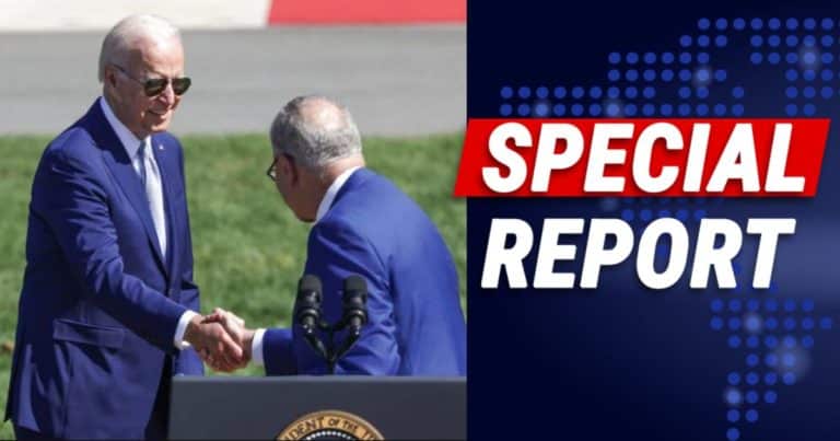 Biden’s Latest Handshake Could End His Presidency – Seconds After Shaking Schumer’s Hand, He Goes for it Again