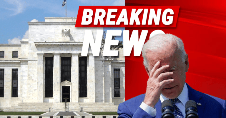 After Biden Ignores Flashing Inflation Warning – Joe Gets Knocked Over by His Own Fed’s Latest Rate Hike