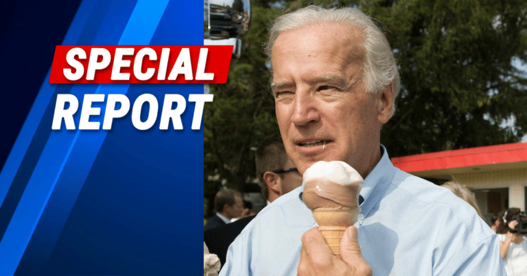 New Biden Billboard Embarrasses the President – Ice Cream-Eating Joe Forced to Face Soaring Inflation