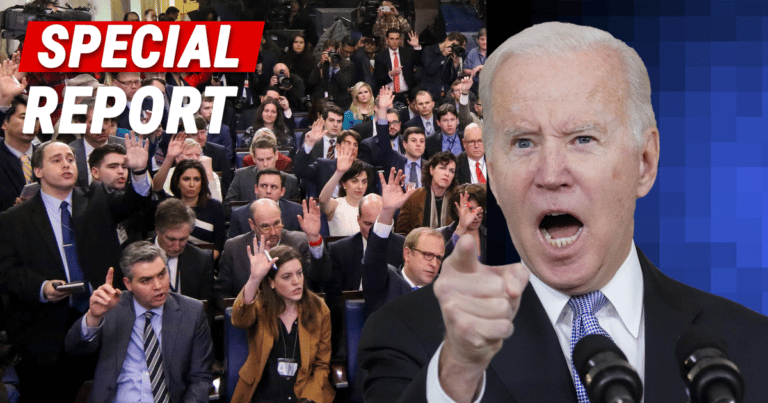 Biden Turns Heads Across Nation with White House Gesture – Joe Mocks Constitutional Rights and America’s Free Press