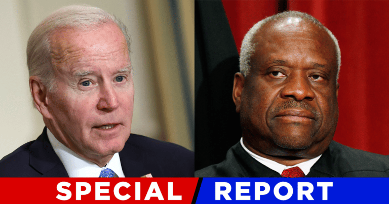 Clarence Thomas Cranks Up Heat on Biden’s DOJ – He Just Gave Them Hours to Respond to Major Demand