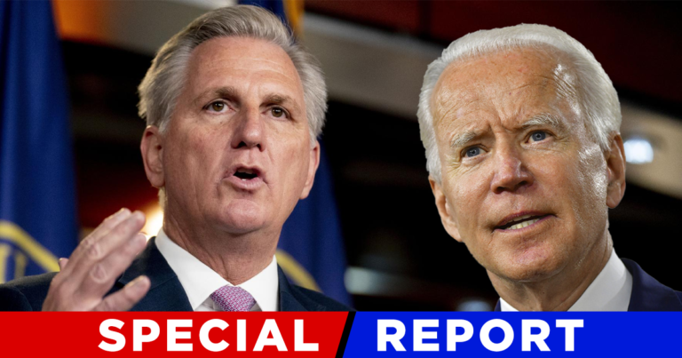Kevin McCarthy Sends President Biden Spinning – The Speaker Sets Joe’s Dumpster on Fire Over the Debt Limit