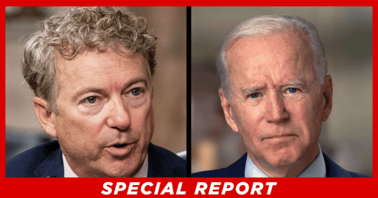 Rand Paul Rocks Biden with Investigation – Hours After Biden’s ‘Emergency Announcement,’ Rand Pulls the Trigger