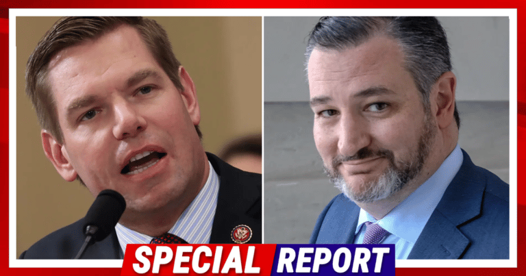After Democrat Leader Wagers with Ted Cruz – His Sharp Comeback Sends Eric Swalwell Spinning