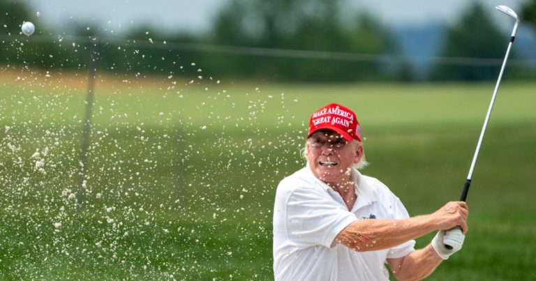 Trump Golf Video Spreads Like Wildfire – And It’s Causing a Major Online Debate