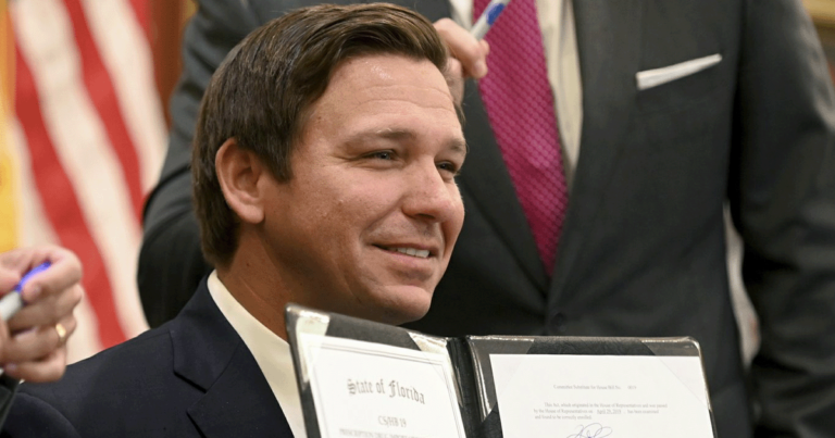 DeSantis Just Tipped the Scales in America – Ron Signs Blockbuster Florida Law, Terrifies Liberals