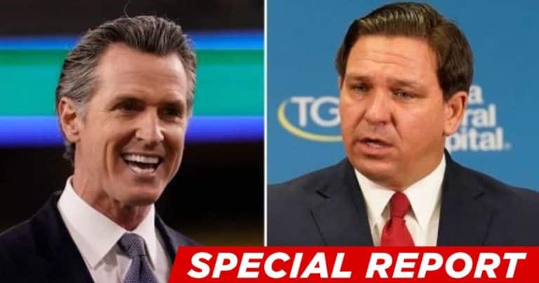 Gov. Newsom Hits DeSantis With Crazy Threat – Gavin Hints at Slapping Ron With These “Charges”