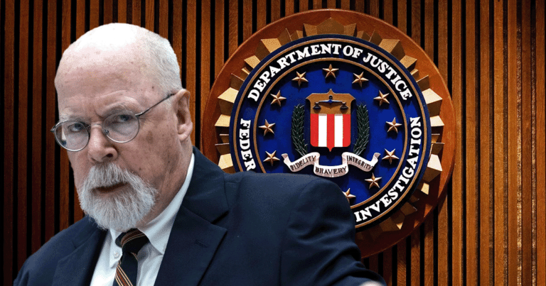 Durham Drives Massive Nail into FBI’s Coffin – Bombshell Claim Gets Applause from Trump Fans