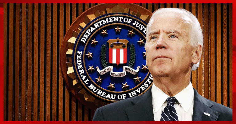 FBI’s Big Secret Just Exploded in Public – Their Biden Cover-Up Evidence Lands in Congress