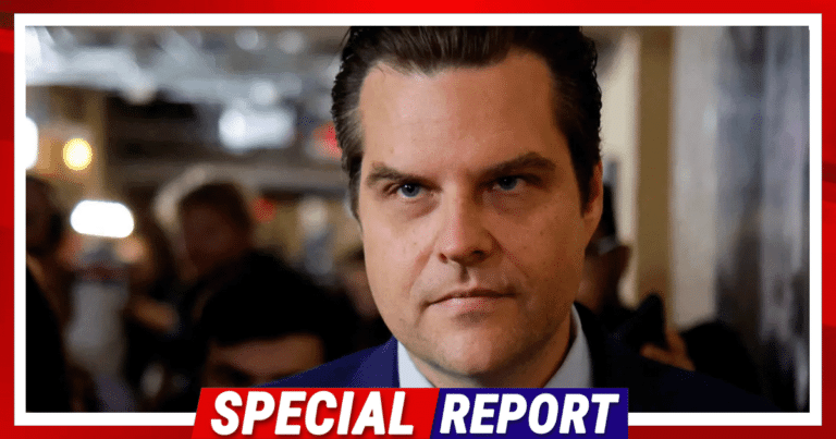 Matt Gaetz Makes Stunning Move in Congress – New Bill Is a Huge Step Forward for Top Right